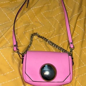 Zara ..So UNIQUE!  WEAR 2 Ways!..small Crossbody Bag OR USE WITH CHAIN HANDLE!